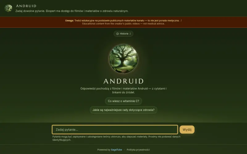 Strona andruid.ai