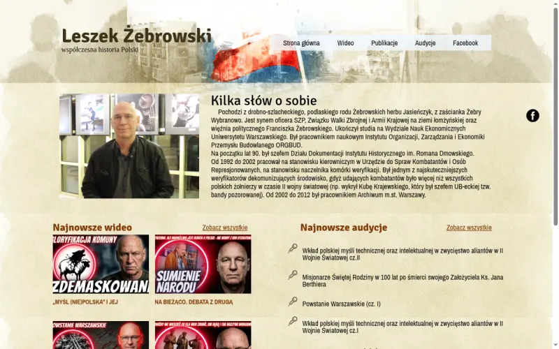 Strona leszekzebrowski.pl